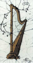 Harp batik
                                         © Toni Spencer