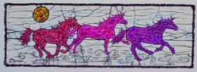 Color Horses batik
© Toni Spencer