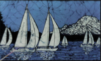Blue Sails batik
© Toni Spencer
