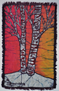  winter birch #2 batik
© Toni Spencer
